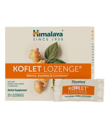 Himalaya Koflet 20 Lozenges - Buy Online on GoSupps.com