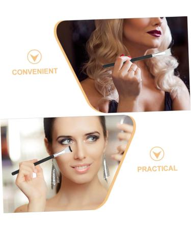 CANIGHT Blush Makeup Brush Nose Contour Brush Black Brush for Nose Makeup Concealer Brush 18.50X1.00X1.00CM Black - Buy Online on GoSupps.com