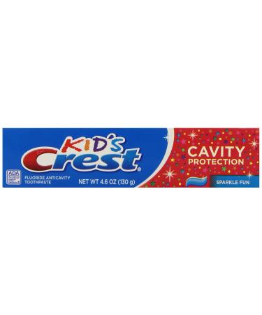 Crest Kids Fluoride Anticavity Toothpaste Sparkle Fun 4.6 oz (130 g)