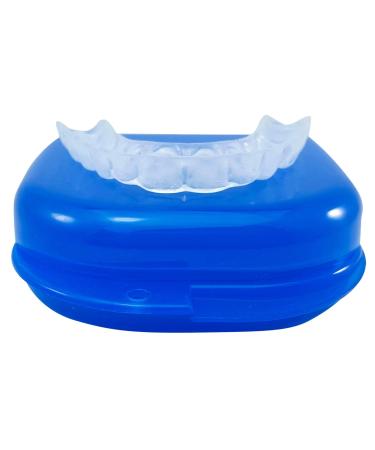 Thin Slim Soft Custom Teeth Night Guard - Teeth Grinding - Teeth Clenching Dental Guard - Slim Thin Fit for Small Mouth - Great for Day Or Night Use - for Upper Teeth - Bruxism Mouth Guard