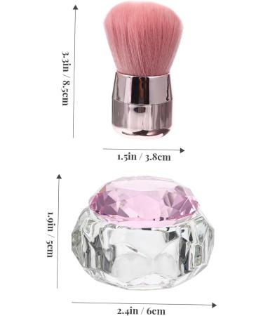 VINTORKY 1 Set Manicure Cup Manicure Brush Manicure Pen Cleaning Cup Manicure Crystal Cup Practical Manicure Liquid Cup Women Manicure Tool Dappen Dish Nail Dust Brush Crystal K5 - Buy Online on GoSupps.com