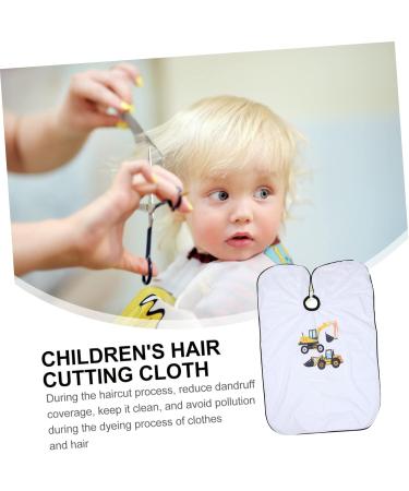 Angoily Children's Barber Cloth Robe Fabric Major White Baby - Buy Online on GoSupps.com