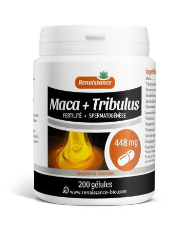 Maca, Tribulus - 448 mg - 200 capsules