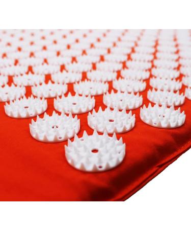 Buy Acupressmate Massage Mat 80x51 cm Orange Acupuncture Nail Mat for Relaxation & Pain Relief | International Shipping - Buy Online on GoSupps.com