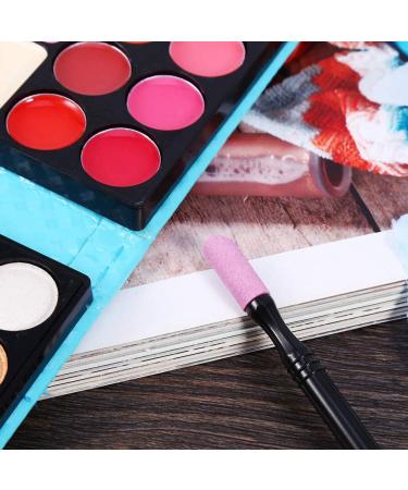 Nail Art Cuticle Remover Scrub Polish Quartz Pusher Stick Pen Pusher Polisher Dead Skin Remover Gel Polish Grinding Buffing Care Stick - Buy Online on GoSupps.com