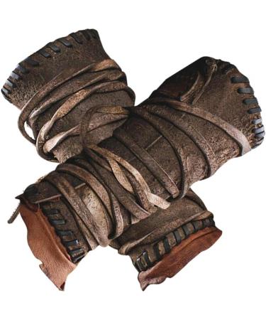 Buy Arm Guard Set - Breathable Retro Cosplay Costume Gear | Windproof Protective 3pcs Multicolor - Buy Online on GoSupps.com