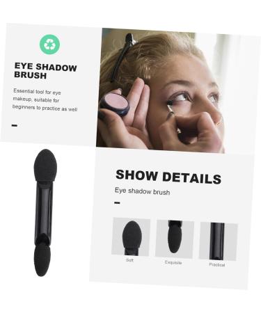 FOMIYES 10pcs Makeup Applicators Sponge Eyeshadow Brush Applicator Dual Sided Eye Shadow Brush Paint Nail - Buy Online on GoSupps.com