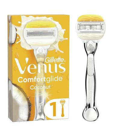 Gillette Venus Comfortglide Coconut Shaving System - 1 Piece | Smooth Shave Anywhere - International Shipping Available - Buy Online on GoSupps.com