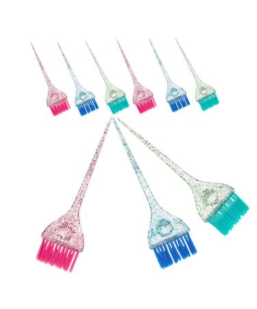 9pi ces Pinceau Applicateur pour Coloration Cheveux Pinceau Teinture Cheveux Plastique Outil pour M ches et Retouches Facile Nettoyer pour Coiffeurs et Particuliers