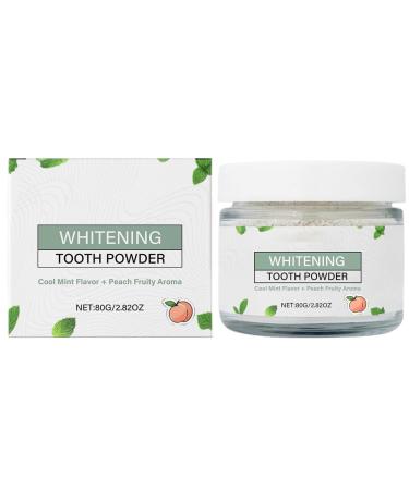 Toothpaste Powder 80g Mint Flavor Instant Whitening Dental Powder | Dental Care Product | For Daily Oral Hygiene at Home and While Traveling
