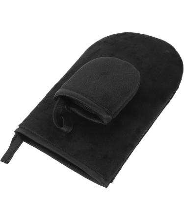 Healeved 3 Sets Tanning Gloves Manicure Hand Protectors Gloves for Gel Nails Salon Gloves Lotion Nail Gel Self Tan Face Applicator Gel Nail Gloves Uv Gloves Protection Flocking Black Agent - Buy Online on GoSupps.com