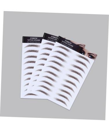 Ipetboom 15 Pcs Eyebrow Stickers Eyebrow Transfer Sticker Eyebrow Tool Eyebrow Trimming 6 Stickers - Buy Online on GoSupps.com