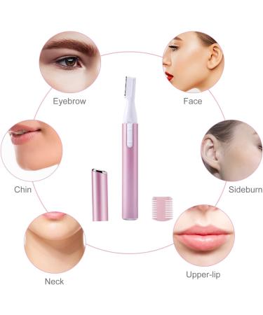 Electric Eyebrow Trimmer Kit with Comb, Brush, and Clip - Painless Facial Hair Removal Tool for Beginners - Buy Online on GoSupps.com