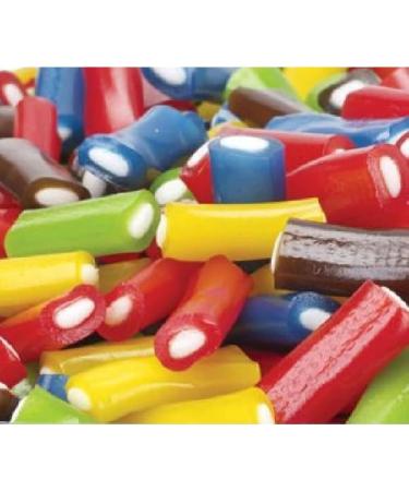 Mini Rainbow Pencils Sweets - Fruit Flavour liquorice Pencils with a Fondant Filling (1.5kg) - Buy Online on GoSupps.com