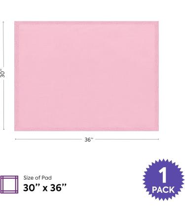Incontinence Bed Pads Washable - Reusable Waterproof Bed Pads - Soft and Leak Proof Chucks - Moderate Absorbent Pee Pads for Adults - Withstands Extensive Washing - 30" x 36" - 1 Pack 30" x 36" (1 Pack) - Buy Online on GoSupps.com