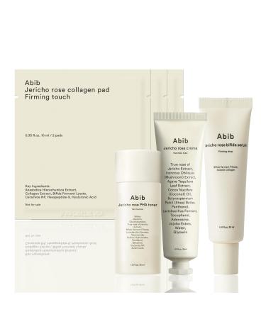 Abib Jericho Trial Kit - Korean Skincare Travel Set with Toner Pads Cream & Serum | Perfect Gift for Skincare Lovers - Buy Online on GoSupps.com