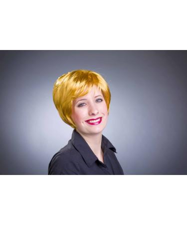 Kim: Short hair Wig gold blonde