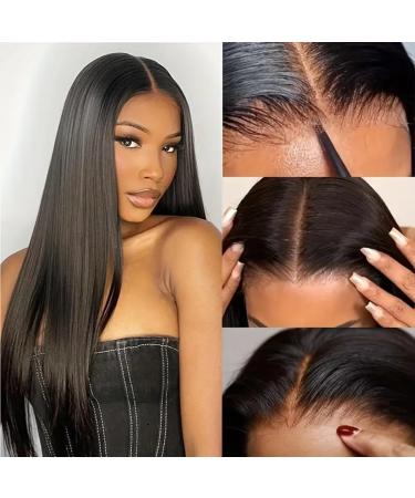 Women'S Wig Glueless Front Closure Ready to Wear Wig Straight Hair Wig Cover - Buy Online on GoSupps.com