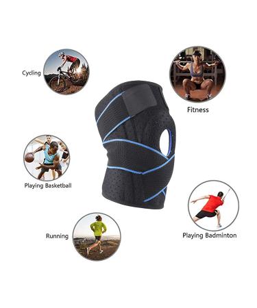 Knee Brace (Green) with Side Stabilizers & Patella Gel Pads - Ultimate Knee Support for Pain Relief & Sports | Men's & Women's Arthritis & ACL Care - Buy Online on GoSupps.com