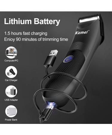 KEMEI Body Trimmer for Men - Model KM-3208 & KM-1838 | Best International Shipping & Grooming Solution - Buy Online on GoSupps.com
