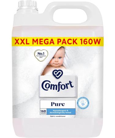 Comfort Pure Fabric Conditioner (160 Wash) 4.8L Dermatologically Tested By Shop Nova
