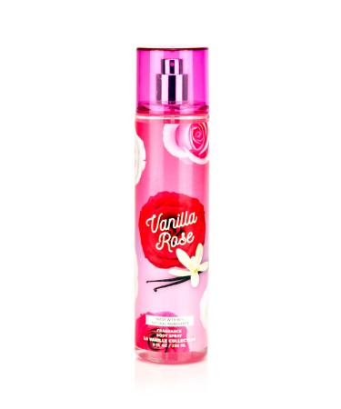 Body Mist for Women Long-Lasting Body Spray Refreshing Scented Perfume Fragrance 8 Fl Oz VANILLA ROSE