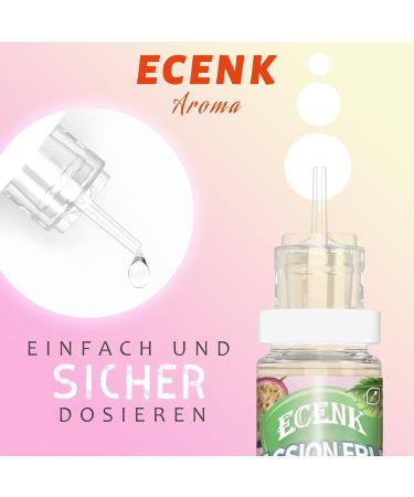 Ecenk Food Flavoring Passion Fruit 30 ml Intense Flavor Food Taste Drops High Dosed for Baking Food Nebulizers Smoke Machines DIY Bottle of 100 - Buy Online on GoSupps.com
