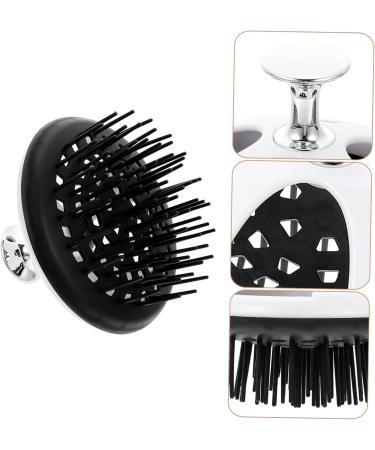 Mikinona Shampoo Kamm - Compact Scalp Massager Brush Hotel-Grade Wear-Resistant 9x8cm White | International Shipping Available - Buy Online on GoSupps.com