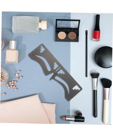 LALAFINA 6 Pcs Eyebrow Ruler Brow Shaping Template Tool Eyebrow Guide Stencil Eyebrow Trimming Guide Ruler - Buy Online on GoSupps.com