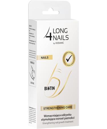 LONG4LASHES NAILS Straightening Care: Intensive Serum Nail Strengthening Nail Conditioner 10 ml - Buy Online on GoSupps.com