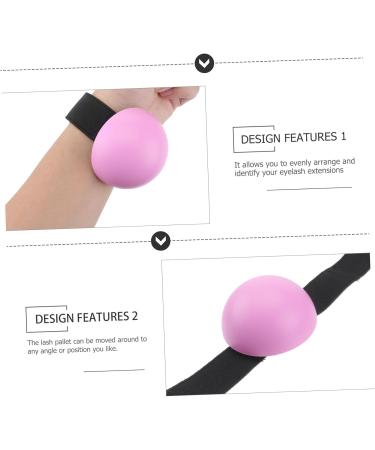 DOITOOL 1set Eyelash Board Extension Board 3d Hand Use Acrylic and Fabric - Buy Online on GoSupps.com