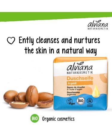  Alviana Argan Oil Shower Soap 100G - Buy Online on GoSupps.com