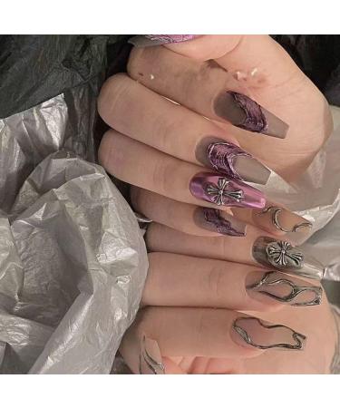 Temperament-enhancing nail art finished product: new armor-wearing explosions versatile and white detachable and wearable in Europe and America.(S) - Buy Online on GoSupps.com