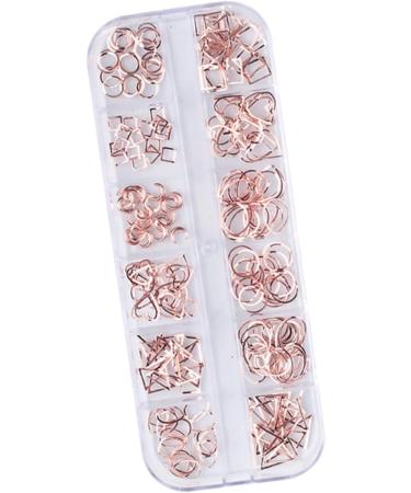 2 Boxes Manicure Tools Nail Art Decoration Rose Gold Decorations Nail Tools Nail Decorations for Nail Art Nail Decor Metal Manicure Decoration Nail Art Rivet 3d Stud Accessories - Buy Online on GoSupps.com
