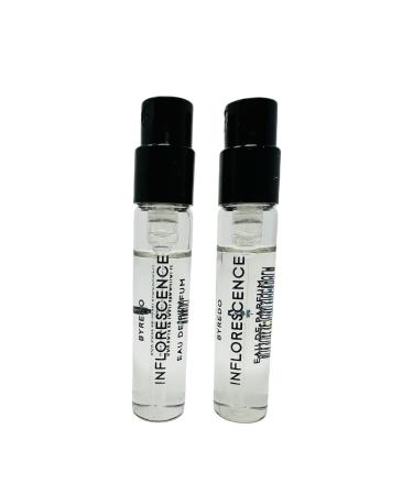 Lot of 2 Inflorescence Eau De Parfum Spray Sample Vial .06oz/2ml each