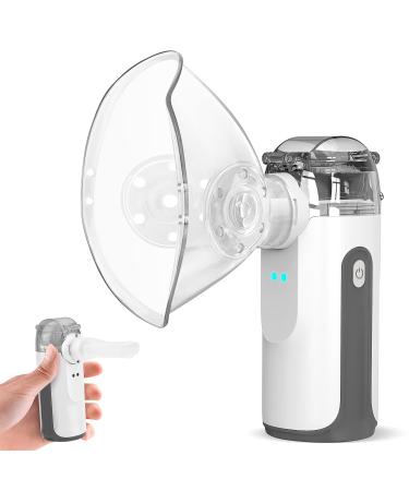 Portable Nebulizer - Handheld Nebulizer for Cough Personal Cool Mist Steam Inhaler for Kids and Adult with 1 Set Accessories
