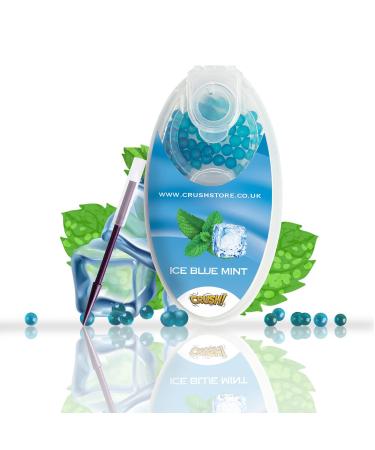 CRUSH! Menthol Filters Crushballs Pack - 100+ Mint Menthol Aroma Capsules - Flavoured Beads for Use with Filters - Many Flavours Available - (Ice Blue Mint)
