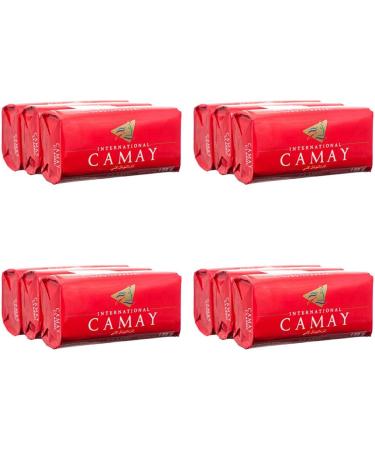 Camay Pink Ginger Bath Bar Soap 4.4oz (Pack of 12) | Softly Scented Classic Formula - Buy Online on GoSupps.com