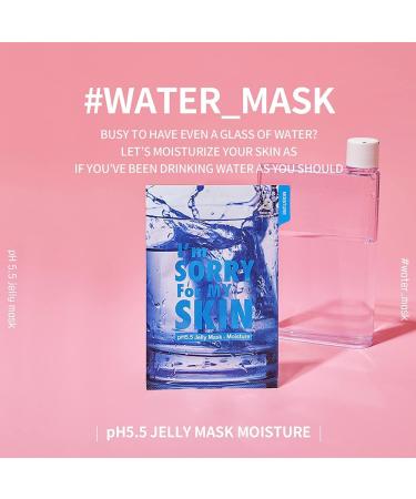 I M SORRY FOR MY SKIN Ph5.5 Moisture Facial Mask - Hydrating International Shipping - Best Skin Care Mask - Buy Online on GoSupps.com