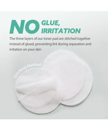 milktouch Green Hyaluron Toner Pads - Hydrating & Soothing Facial Pads w/Hyaluronic Acid & Centella Asiatica for Sensitive Skin Pore Care Daily Use Calming Moisturizing Korean Skincare 60pcs - Buy Online on GoSupps.com