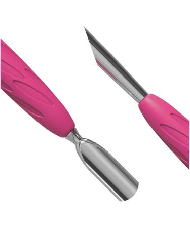 STALEKS PRO by Natury Nails Cuticle Pusher with Rubber Silicone Handle Stainless Steel UNIQ 10/2 - Buy Online on GoSupps.com