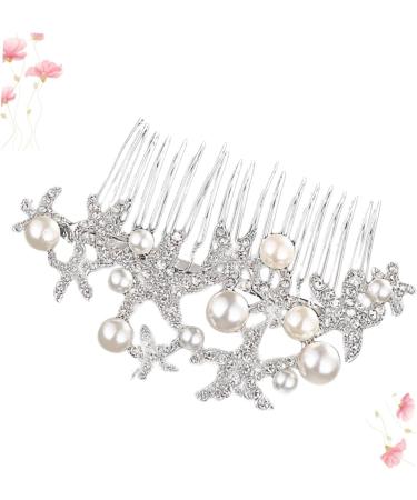 FRCOLOR Set of 3 Hair Comb Crystal Wedding Headpiece for the Bride Hair Beads Rhinestone Comb Combs Tiara Bridal Comb Hair Comb with Rhinestone Headpiece Hair Accessories Rhinestones Women - Buy Online on GoSupps.com