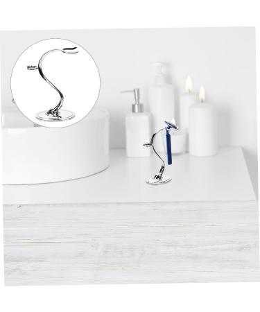 Fomiyes 3-in-1 Razor Holder & Brush Stand | Organize Electric Shavers & Brushes for Men | Durable & Space-Saving Bathroom Accessories - Buy Online on GoSupps.com