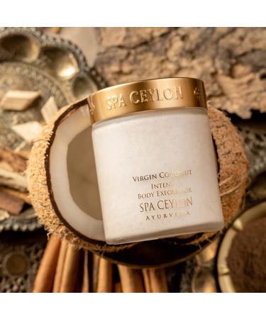 Shop SPA CEYLON Virgin Coconut Intense Body Exfoliator - Nourishing Skincare Worldwide Shipping - Buy Online on GoSupps.com