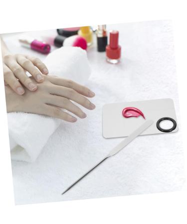 Buy 1 Set Palette Stick Beauty Spatula & Mixing Tray - Korean Makeup Kit with Stainless Steel Spatula | International Shipping - Buy Online on GoSupps.com