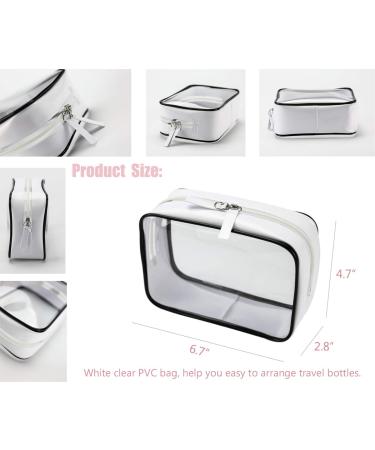 16 Pack MAGIGO Pink Toiletries Travel Bottle Set | TSA Approved Leak Proof Airline Carry-On for Women - Buy Online on GoSupps.com