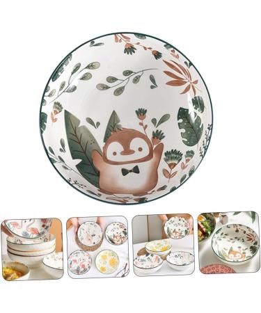 Alipis Classical Anti-hot Tableware Restaurant Adorable Snack for Noodle Food Japanese Serving Animal 23X23X7.3CM Assorted Color - Buy Online on GoSupps.com