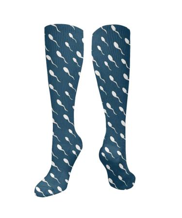 Swimming sperm in naval skates compression socks for women and men circulation 15-20 mmHg is the best support for sporty running and cycling