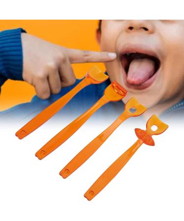 Verdant Touch Oral Muscle Exerciser - Tongue Trainer for Dysarthria | Portable Lips Recovery Tool (4PCs) - Orange - Buy Online on GoSupps.com