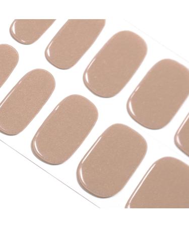 DANNI & TONI 28-Piece Semi-Cured Gel Nail Polish Strips Set - Allure Love | Salon-Quality Manicure Stickers - Buy Online on GoSupps.com
